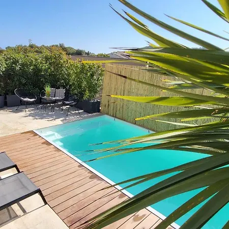 Villa 4 Piscine Privée à 400m De La Dans Résidence Neuve *