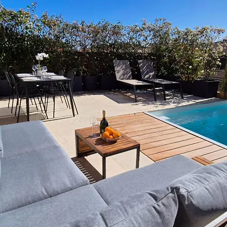 Moderne De Standing Avec Piscine Privee A 400m De La - 4 * Conca
